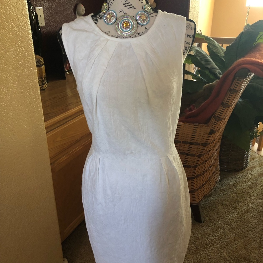 Vintage Trina Turk white Dress size 12
